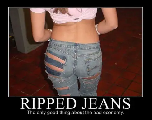 Funny Valentine's Day Gifts - Ripped Jeans