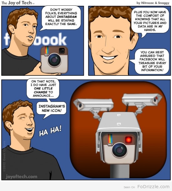 Facebook Acquires Instagram - Mark Zuckerberg Talks About It