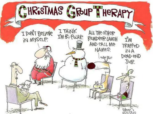 Funny Joke About Christmas Group Therapy