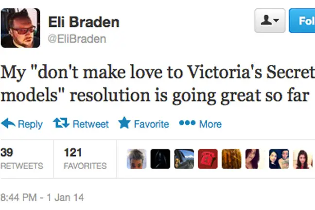 Funny New Years Resolutions From Twitter