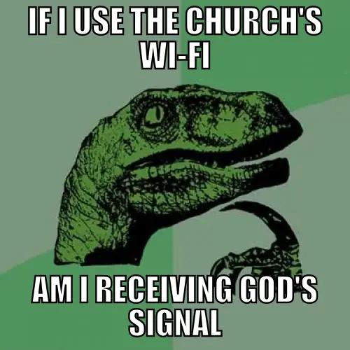 Funny Religious Jokes About Church Wi-Fi