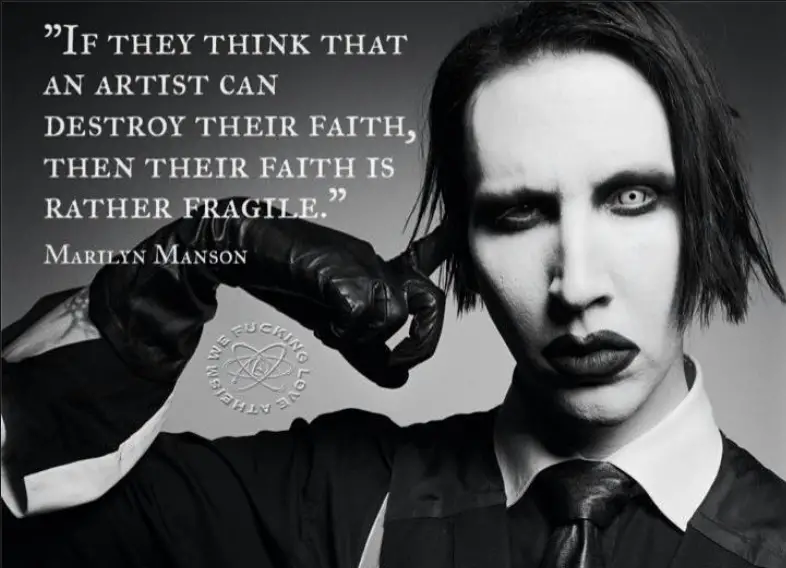 Marilyn Manson Quotes On Religion