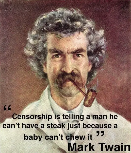 Mark Twain Quotes About Censorship
