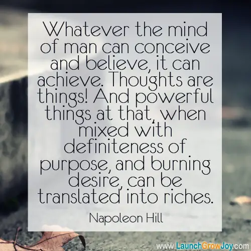 Napoleon Hill Quotes About Success
