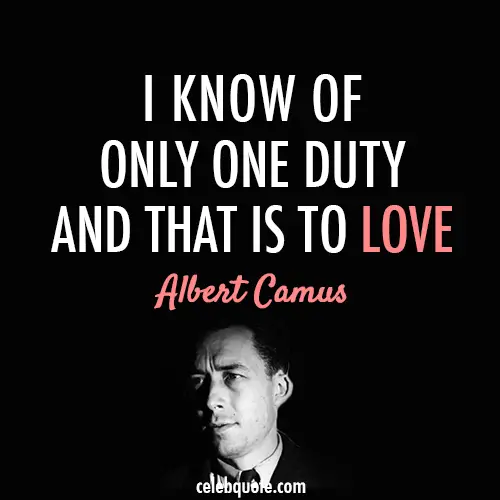 Albert Camus Love Quotes