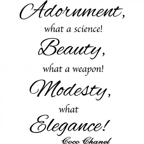 Coco Chanel Quote About Fashion And Beauty