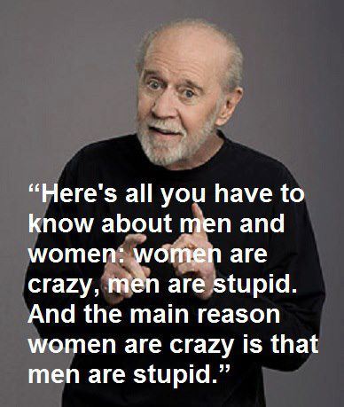 Famous George Carlin Quotes About Women