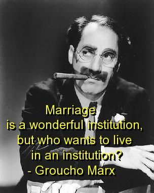 Famous Groucho Marx Quotes About Marriage