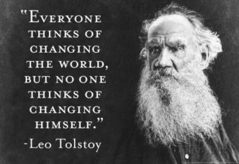 Leo Tolstoy Quotes About Changing The World