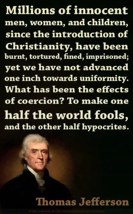 Famous Thomas Jefferson Quotes On Religion