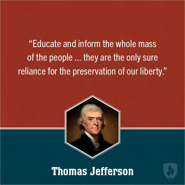 Famous Thomas Jefferson Quotes On Education