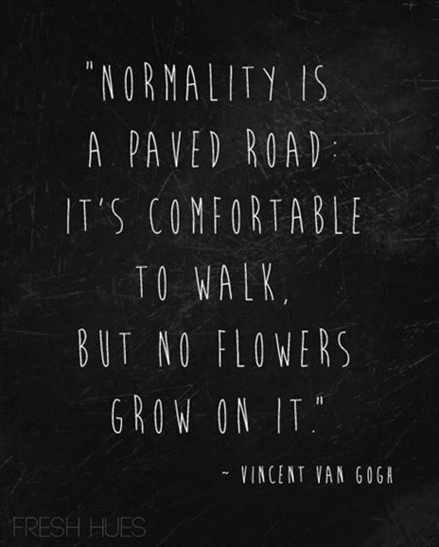 Famous Vincent Van Gogh Quotes About Normality