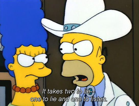 Funny Homer Simpson Quotes About Lying