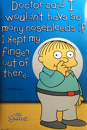 Ralph Wiggum Quotes About What Doctor Said