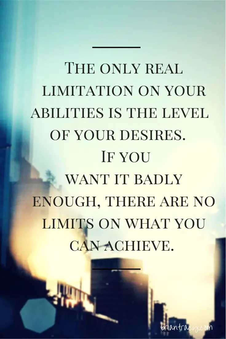 Brian Tracy Quotes About The Limits