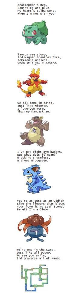 Cute Pokemon Pick Up Lines For Fans