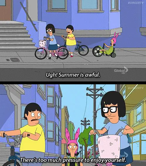 Bobs Burgers Quotes About Summer