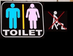 Funny Restroom Pic