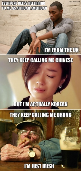 British, Chinese, and Irish People Misunderstood - Funny Pictures