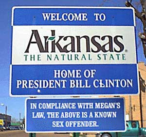 Funny Road Signs - Welcome to Arkansas