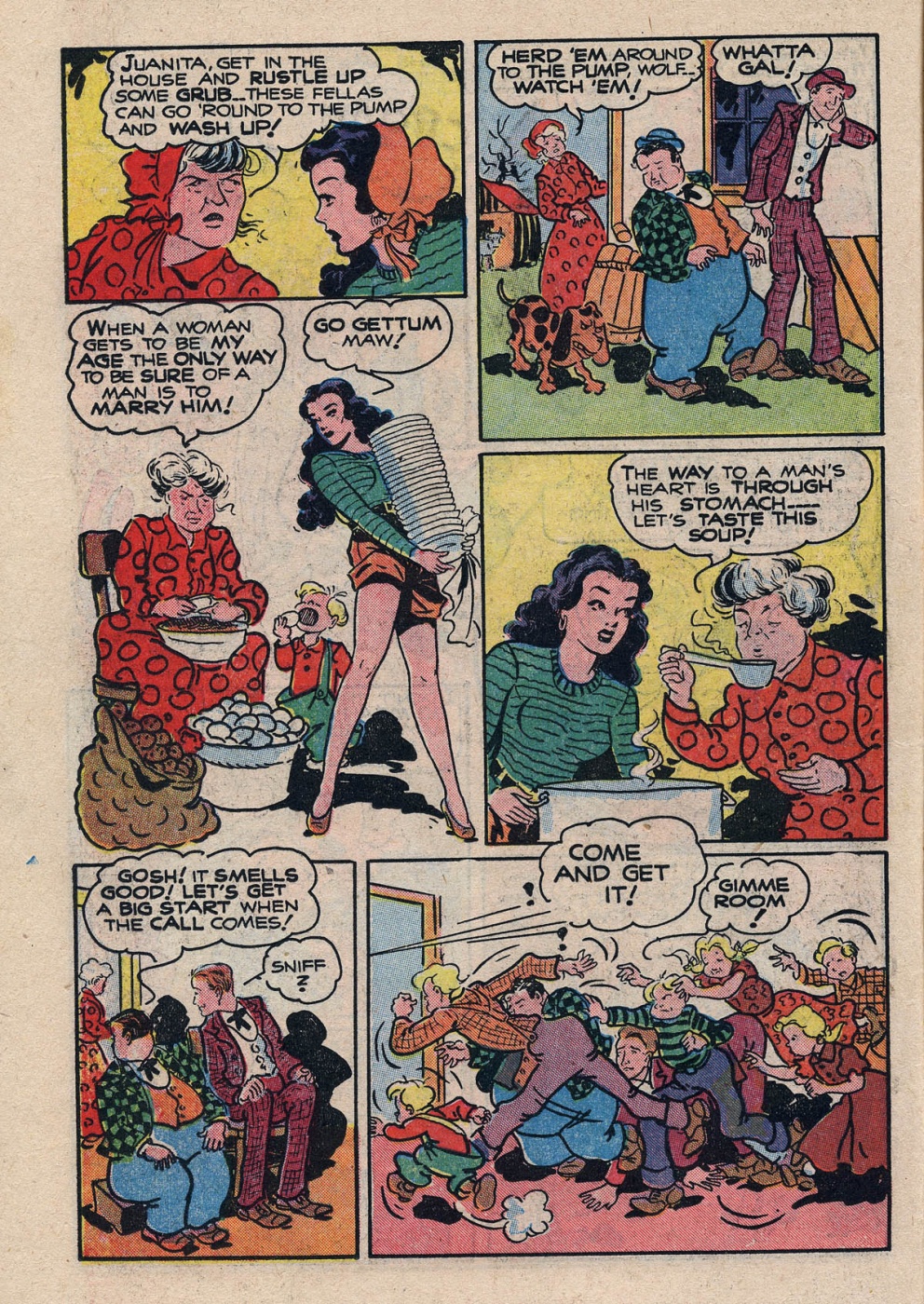 Funny Comic Strips - Abbott and Costello 001 (Feb 1948) 14