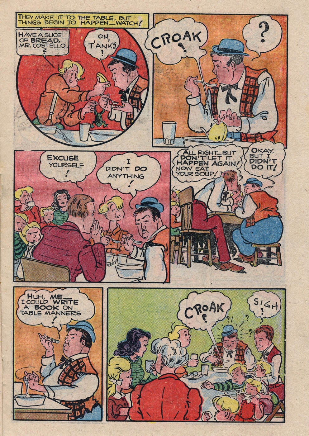 Funny Comic Strips - Abbott and Costello 001 (Feb 1948) 15