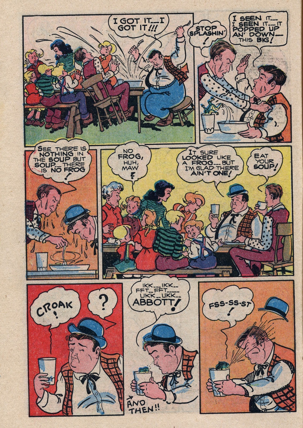 Funny Comic Strips - Abbott and Costello 001 (Feb 1948) 16