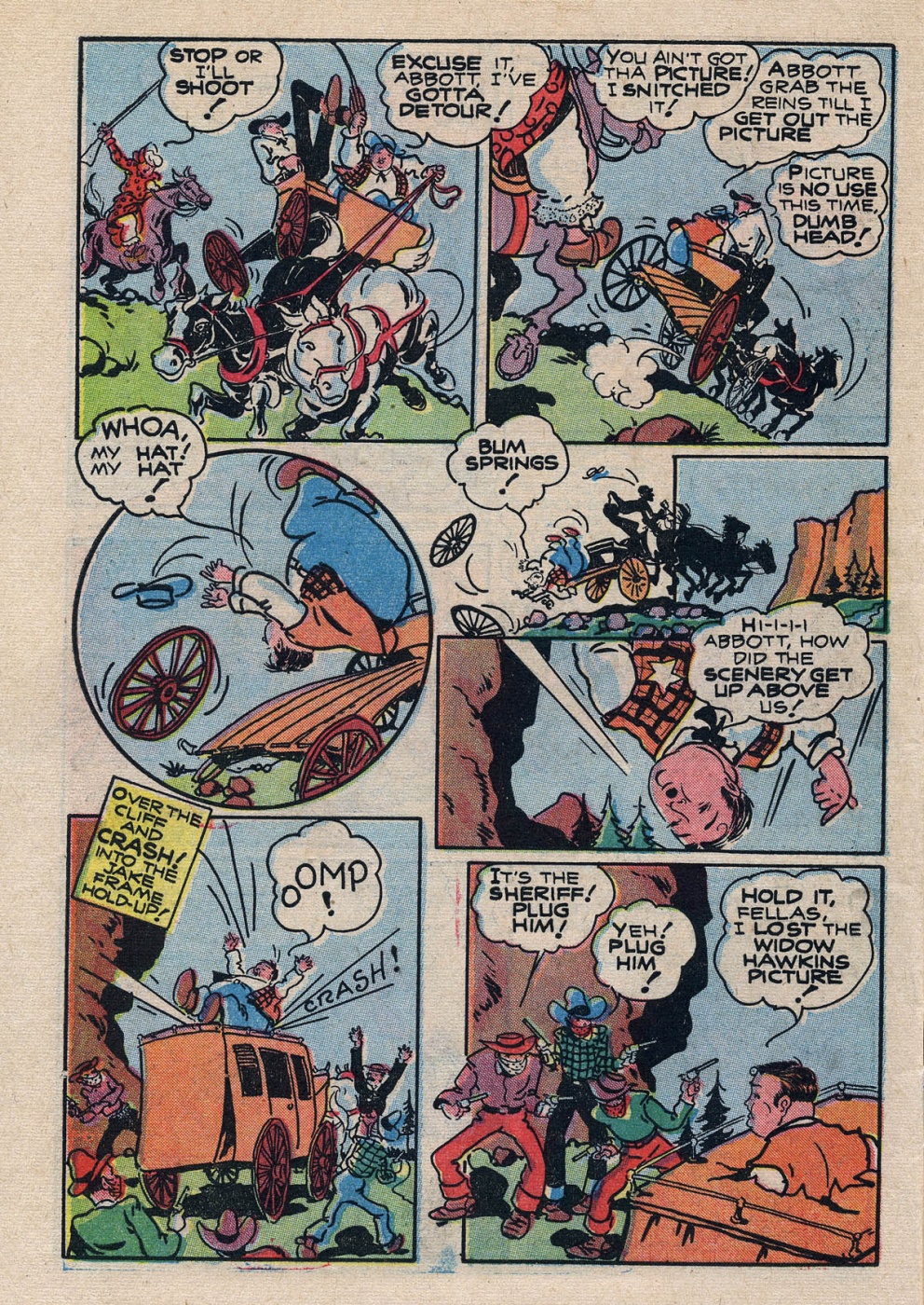 Funny Comic Strips - Abbott and Costello 001 (Feb 1948) 32