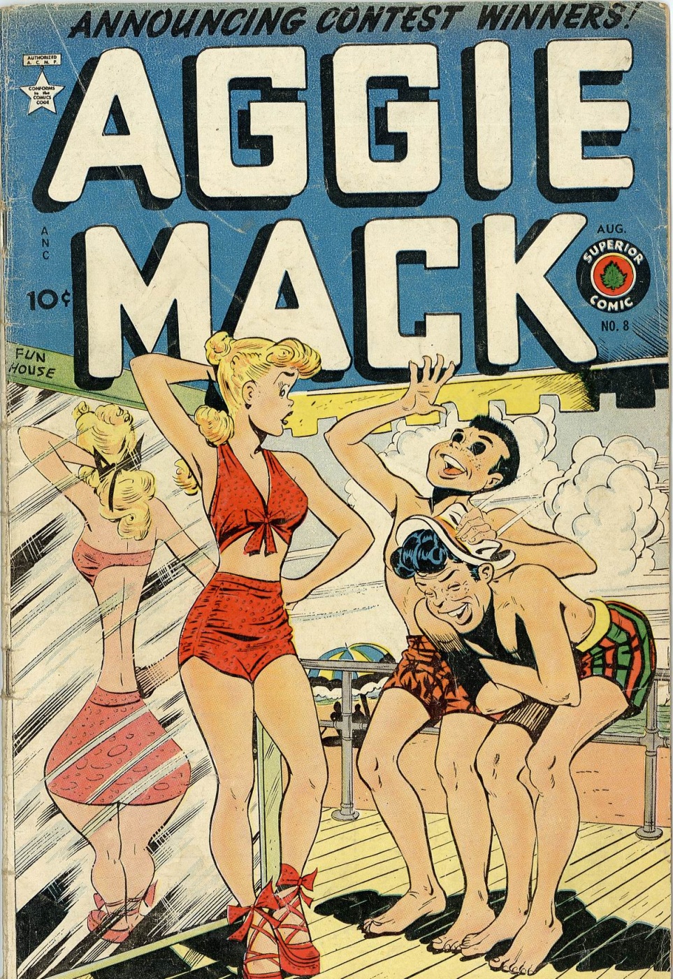 Funny Comic Strips: 'Aggie Mack'