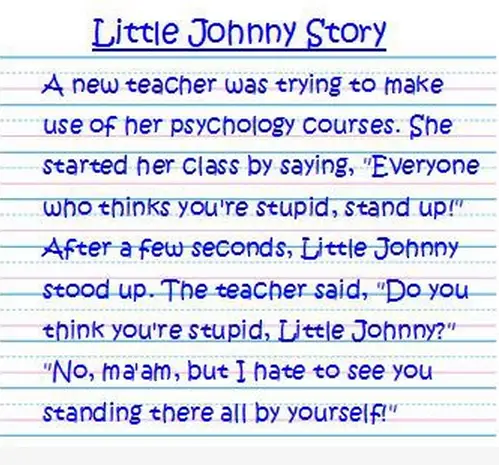 Little Johnny Best Jokes Of All Time