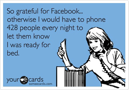going out with facebook