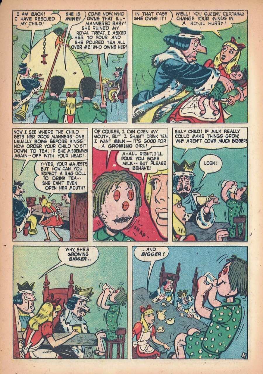 Alice in Wonderland Comics #1 | Humoropedia