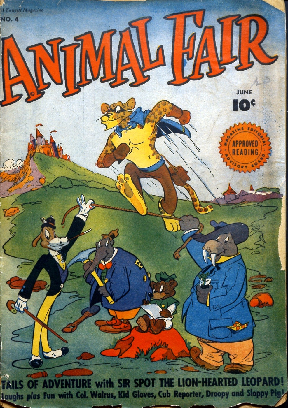 Funny Comic Strips: Animal Fair #1