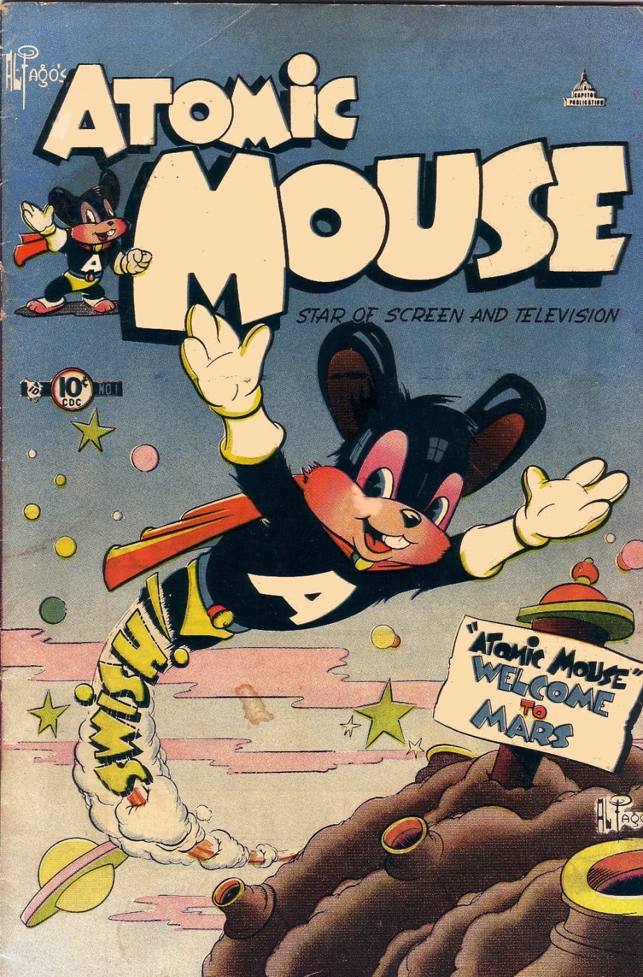Funny Comics: Atomic Mouse Comics #1