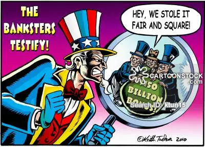 Banksters testify that they stole billions and screwed millions 