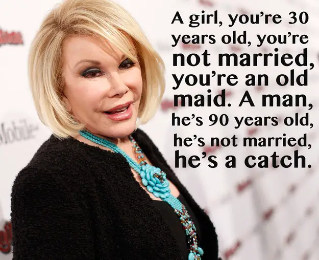 Joan Rivers jokes about marriage