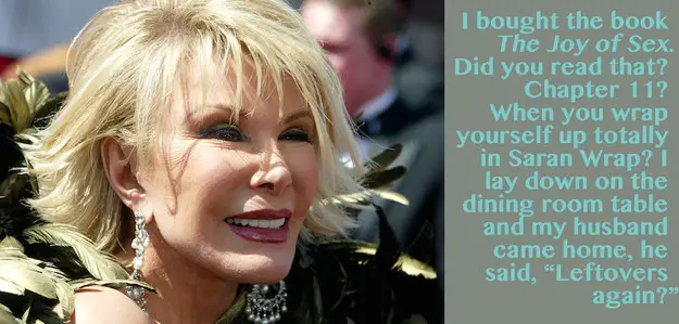 Laugh At 29 Best Joan Rivers Jokes 