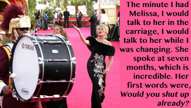 Joan Rivers jokes about her daughter
