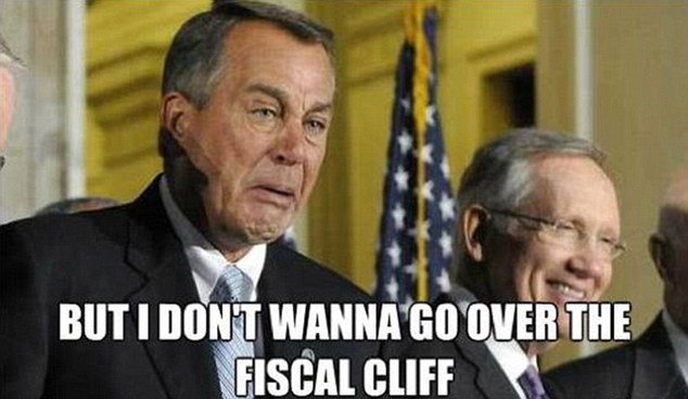 john boehner doesnt wanna go over fiscal cliff