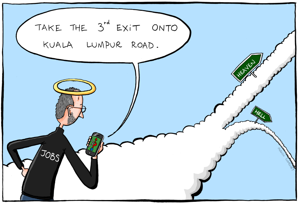 steve-jobs-using-apple-maps-in-afterlife
