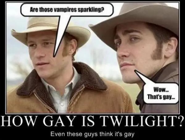 Funniest Twilight Memes - Brokeback Mountain Parody