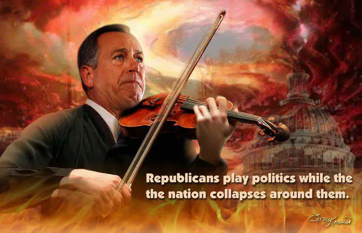 republicans-play-politics-while-the-nation-collapses-funny-satirical-meme