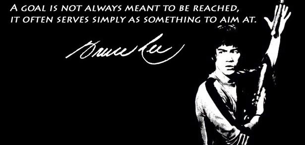 Famous Bruce Lee Quotes About Goals