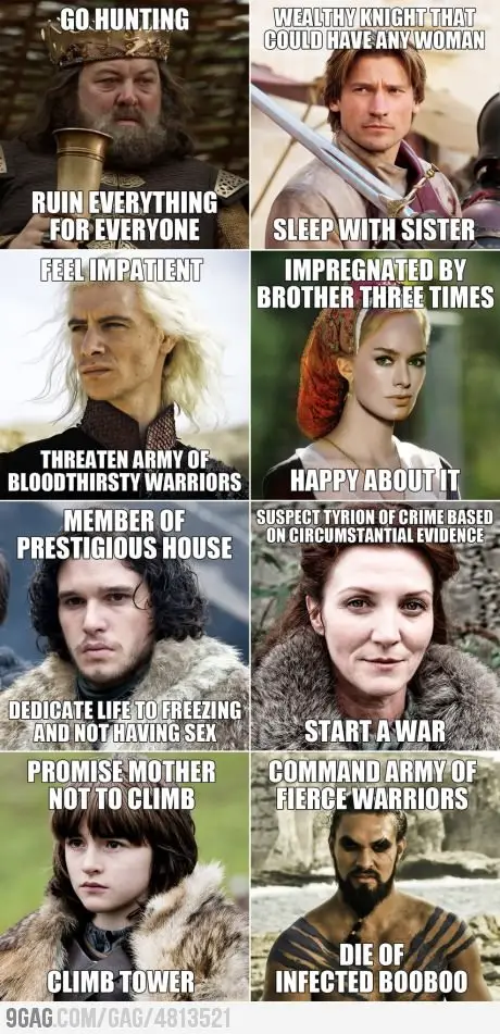 Joke About Game Of Thrones Logic