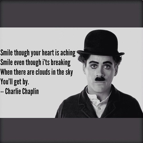 Charlie Chaplin Quotes About Smiling