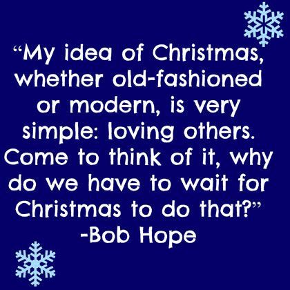 Bob Hope Jokes About Christmas