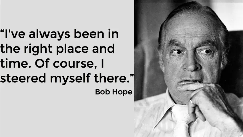 Bob Hope Quote: “I love to go to Washington – if only to be near my money.”