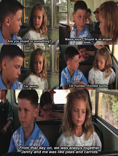 Forrest Gump Jenny Quotes