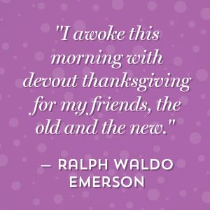 Famous Ralph Waldo Emerson Quotes About Gratitude