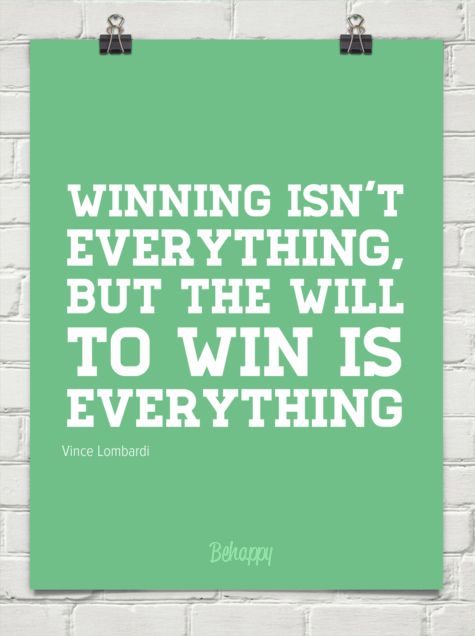  Vince Lombardi winning quotes